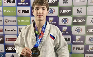 Спортсмен ЦСП ПК Рустам Кашипов - бронзовый призер Первенства мира по дзюдо!