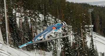 Заключительный день Кубка России по лыжному двоеборью