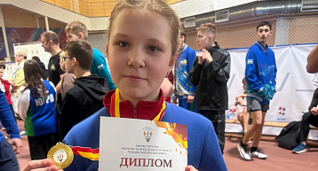 Двенадцатилетняя Елизавета Обухова дважды чемпион Всероссийских соревнований