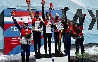 Анастасия Куприянова завоевала серебро в гонке преследования