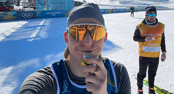 Савелий Коростелев стал четвертым на олимпийском скиатлоне