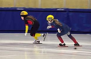 Пермские шорт-трекисты впервые в истории приняли участие во всероссийских соревнованиях