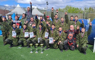 "Кинжал" - обладатель Кубка Пермского края по пейнтболу