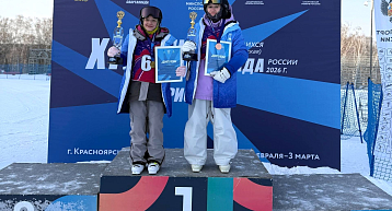 Награды XIII Спартакиады учащихся в парном могуле