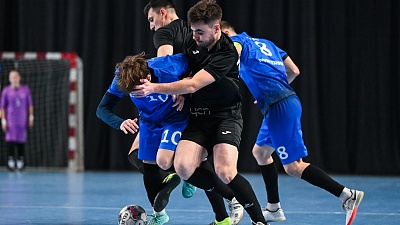 Новогодний футзал 2026 в СК им. Сухарева