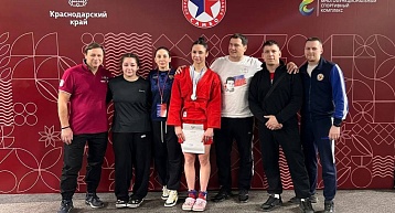 Диана Гамидова - серебряный призер Чемпионата России по самбо!