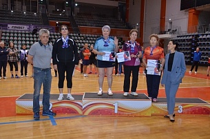 Галина Зверева - двукратный призер Фестиваля по настольному теннису