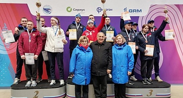 Команда Пермского края - серебряные призеры Первенства России по санному спорту