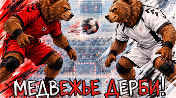 Новое "Медвежье дерби" завершилось вничью!