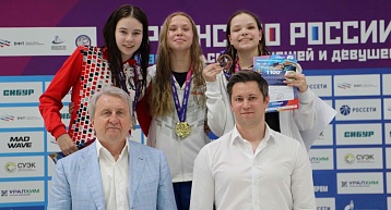 Спортсменка ЦСП Кира Манохина - победитель Первенства России по плаванию