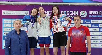 Пермяки взяли еще 3 медали Первенства России по плаванию