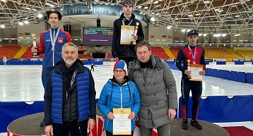 Пермский конькобежец - серебряный призер Первенства России!