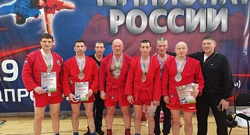 Прикамские Мастера взяли медали Чемпионата России по самбо
