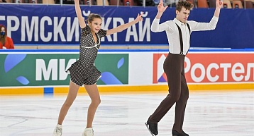 Спортсмены ЦСП Екатерина Чикмарёва и Матвей Янченков третьи после короткой программы